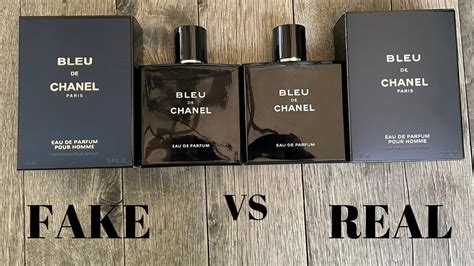 bleu de chanel eau de parfum fake vs real|real vs fake bleu De Chanel.